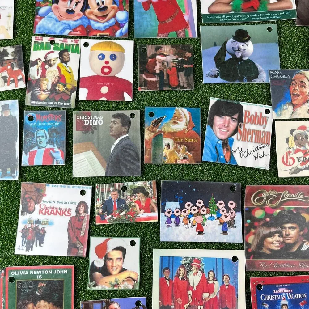 Vintage Lot Christmas Collectible Musical Tag Cards